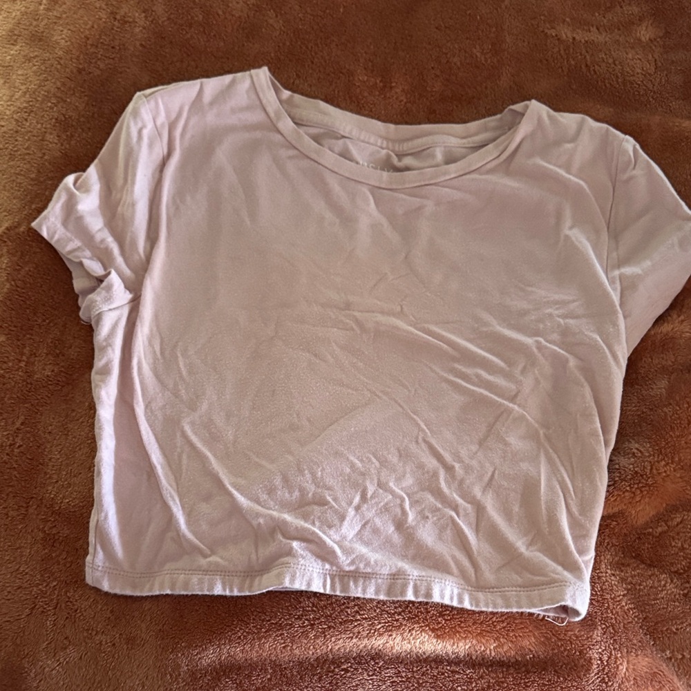 Aeropostale Light Pink Short Sleeve Tee